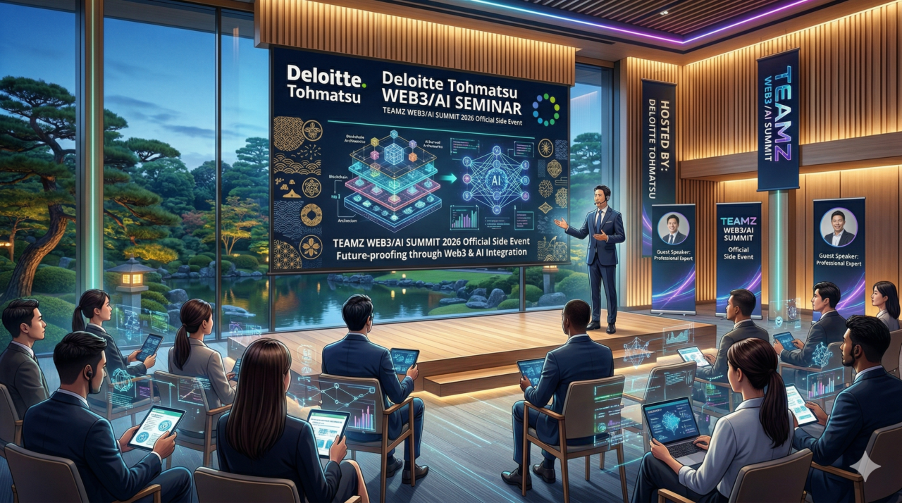 デロイトトーマツ主催「Web3×生成AIが再設計する企業と市場」