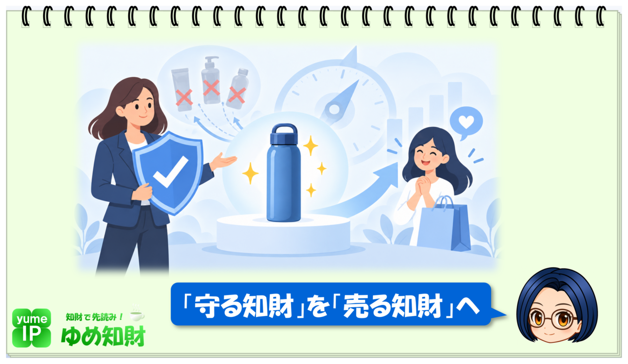 「守る知財」を「売る知財」へ