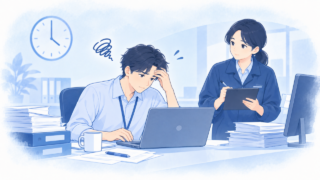 商品に関心を示す顧客の先に導入の壁がある様子